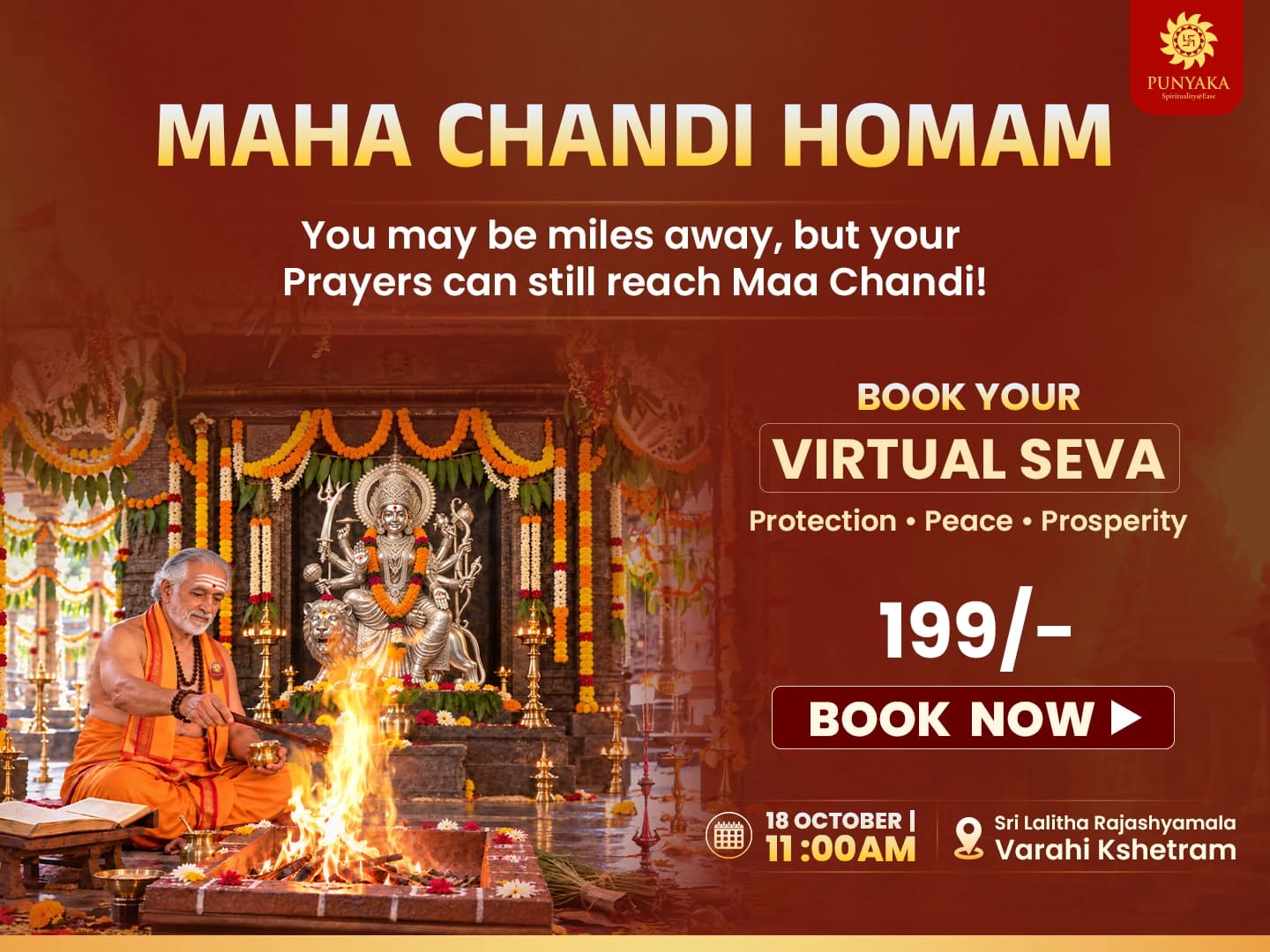 Durga Ashtami Maha Chandi Homam Durga Ashtami Maha Chandi Homam
