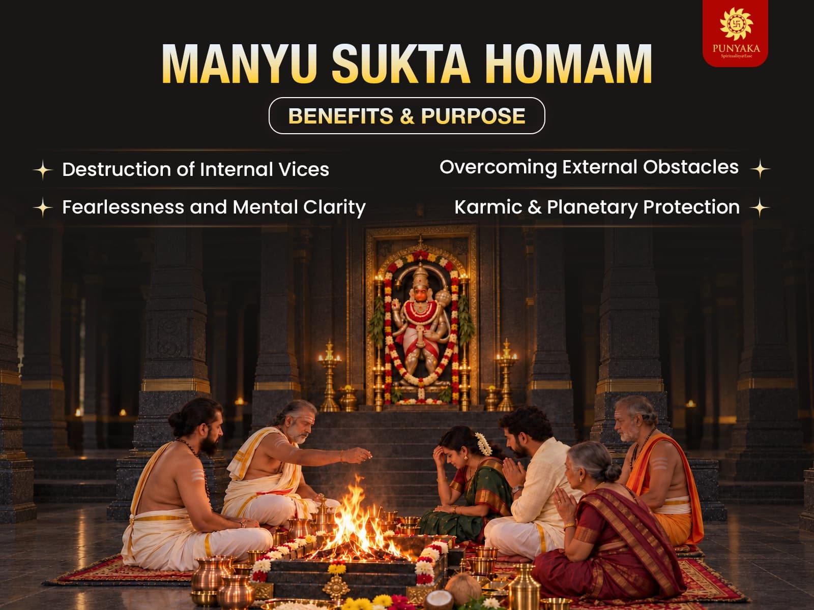 Manyusuktha Homam & Shani Thailabhishekam Manyusuktha Homam & Shani Thailabhishekam