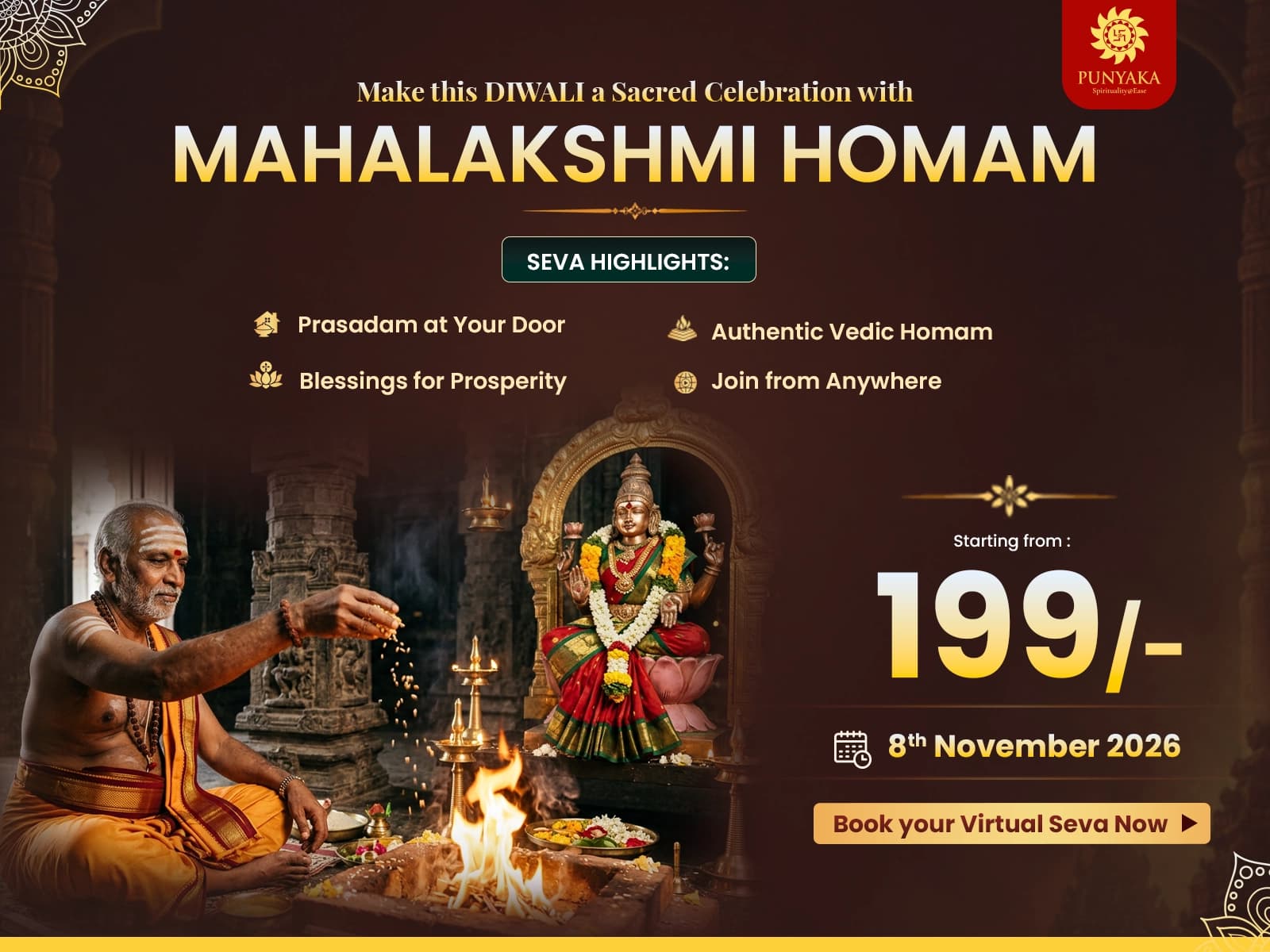 Sri Ashta Lakshmi Kubera Homam Sri Ashta Lakshmi Kubera Homam